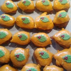 Oliebol in uw bedrijfskleuren
