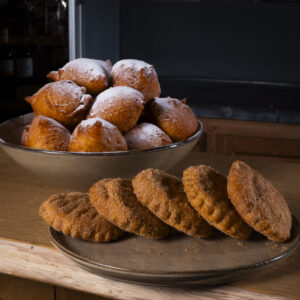 Super Combideal 20 Appelbeignets en 40 oliebollen naar keuze.